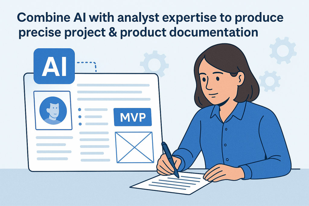 Combine AI with analyst expertise to produce precise project & product ...